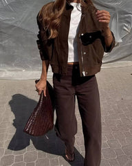 Nadine ruskinds bomberjakke