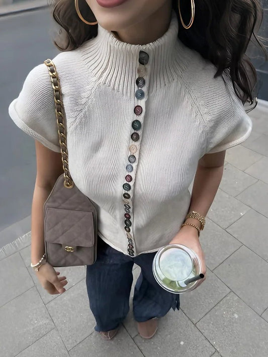 ZEYA - Natalie Ribbed Knit Cardigan