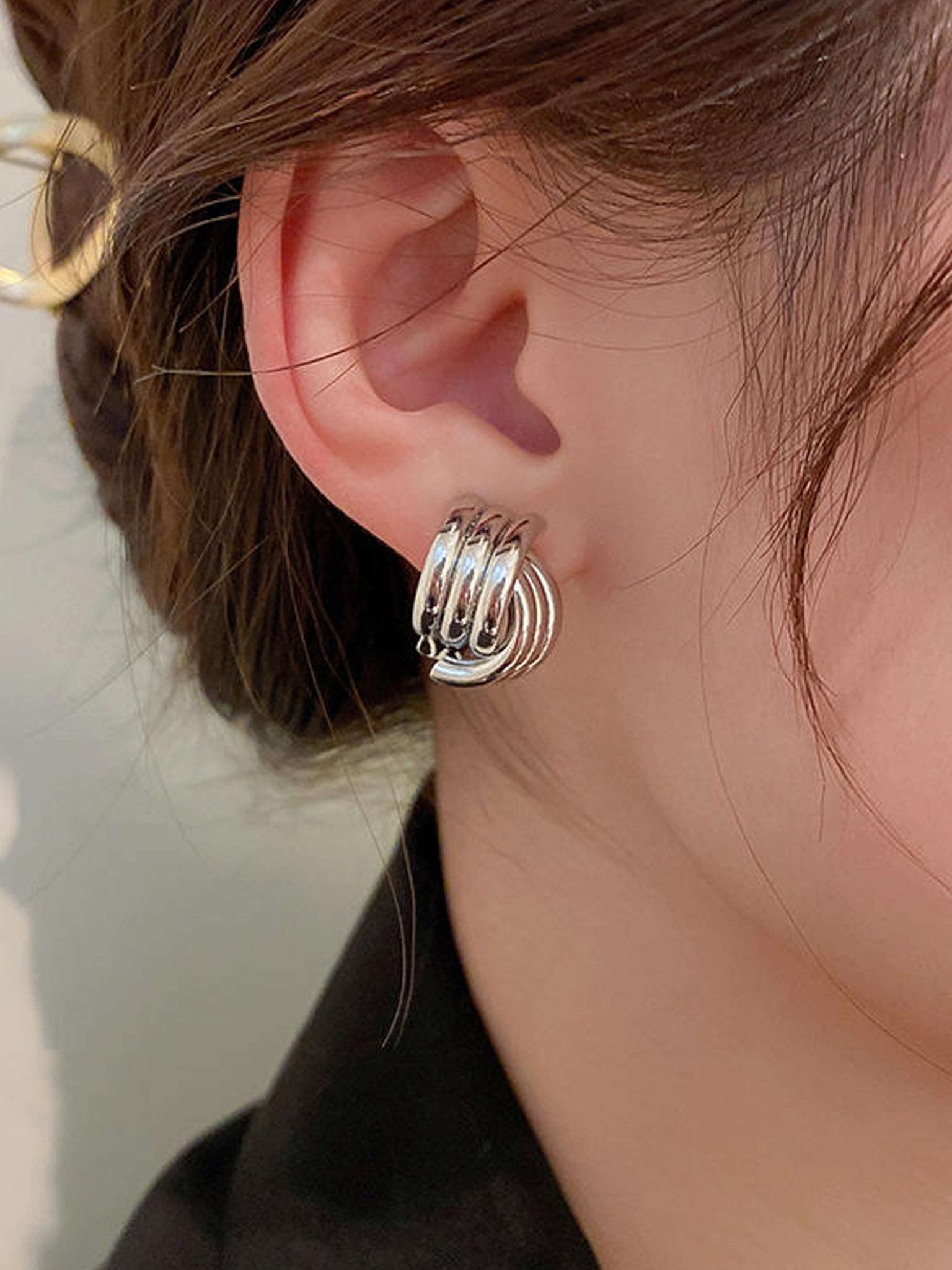 ZEYA - Noemi Three - Layer Earrings