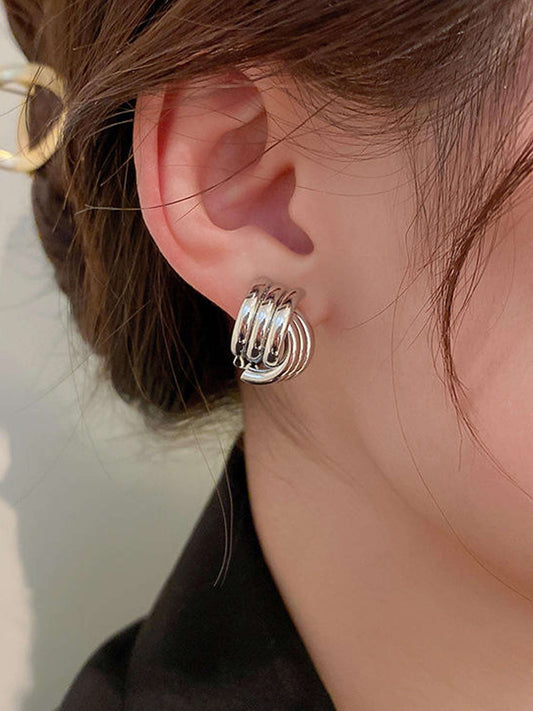 ZEYA - Noemi Three - Layer Earrings