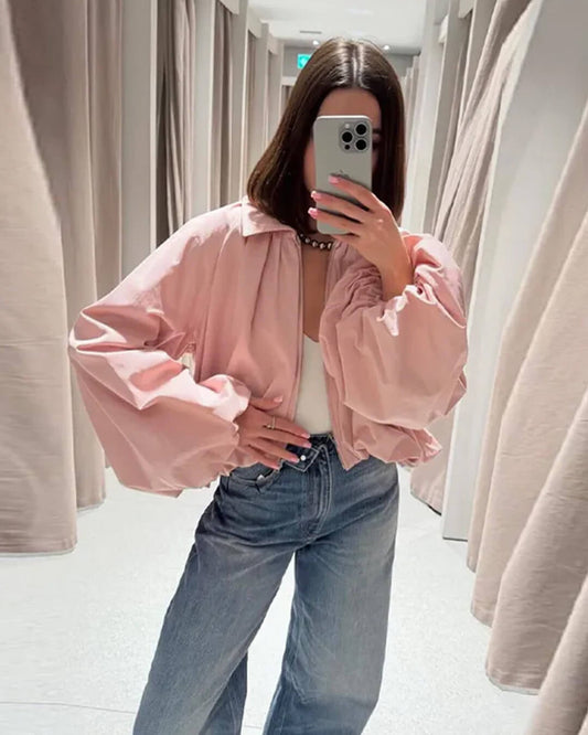 ZEYA - Nova Oversized Bomber Jacket