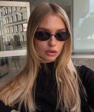 Patricia rammeløse retro solbriller