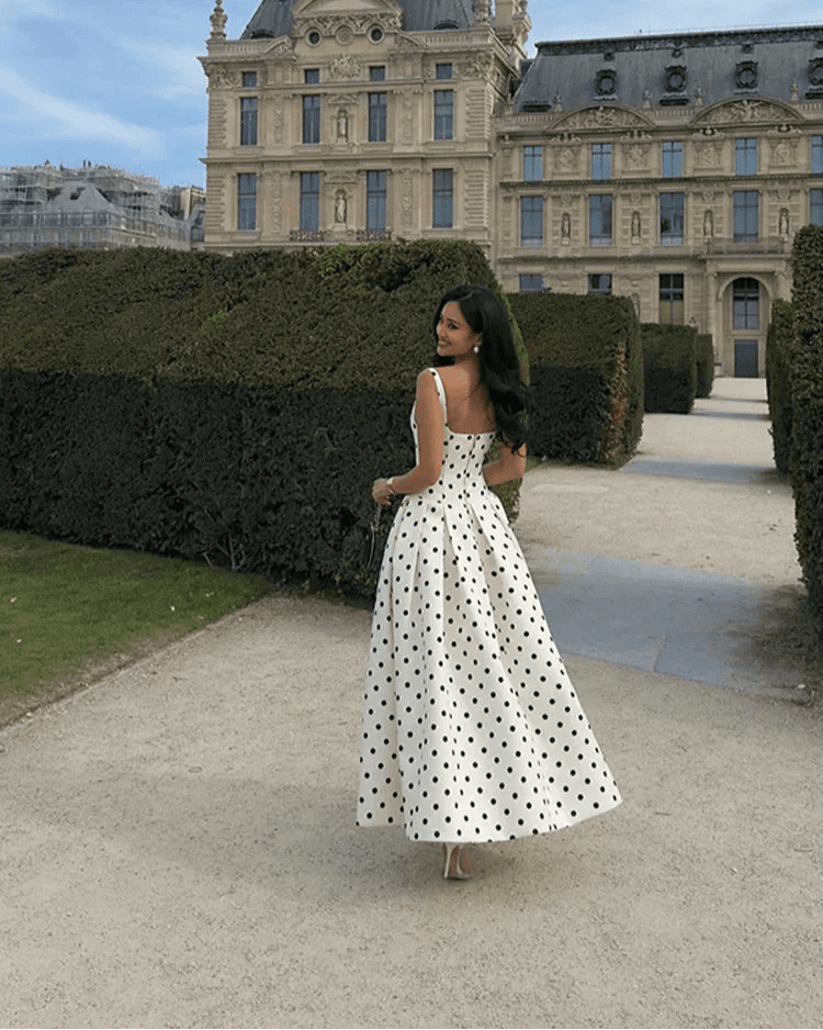 ZEYA - Petra Polka Dot Midi Dress