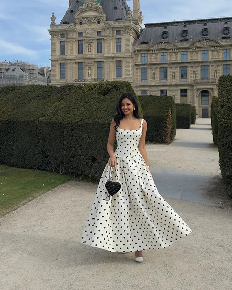 ZEYA - Petra Polka Dot Midi Dress