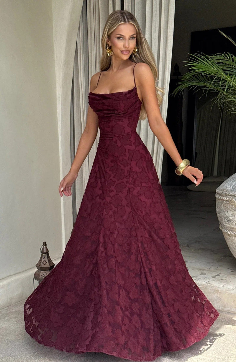 ZEYA - Annie Sleeveless Floral Maxi Dress