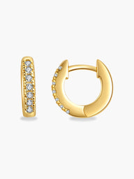 Rhea Zirconia Mini Hoop Earrings
