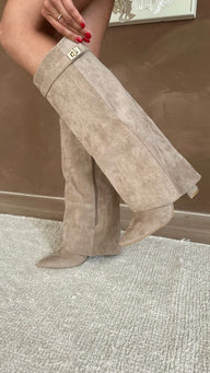 Richelle ruskindsstøvler