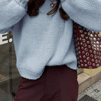 Sandra Crew Neck Lag-på-lag Sweater
