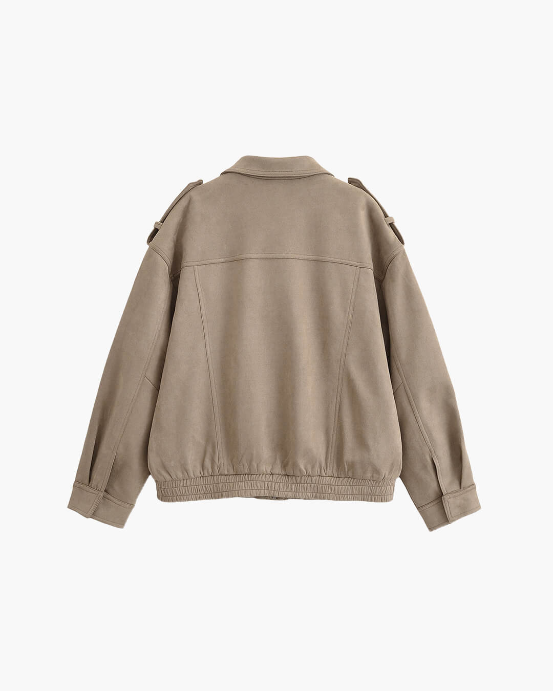 ZEYA - Sandra Suede Moto Jacket