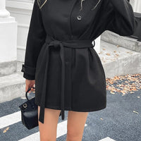 Selena Belted Sweater Coat