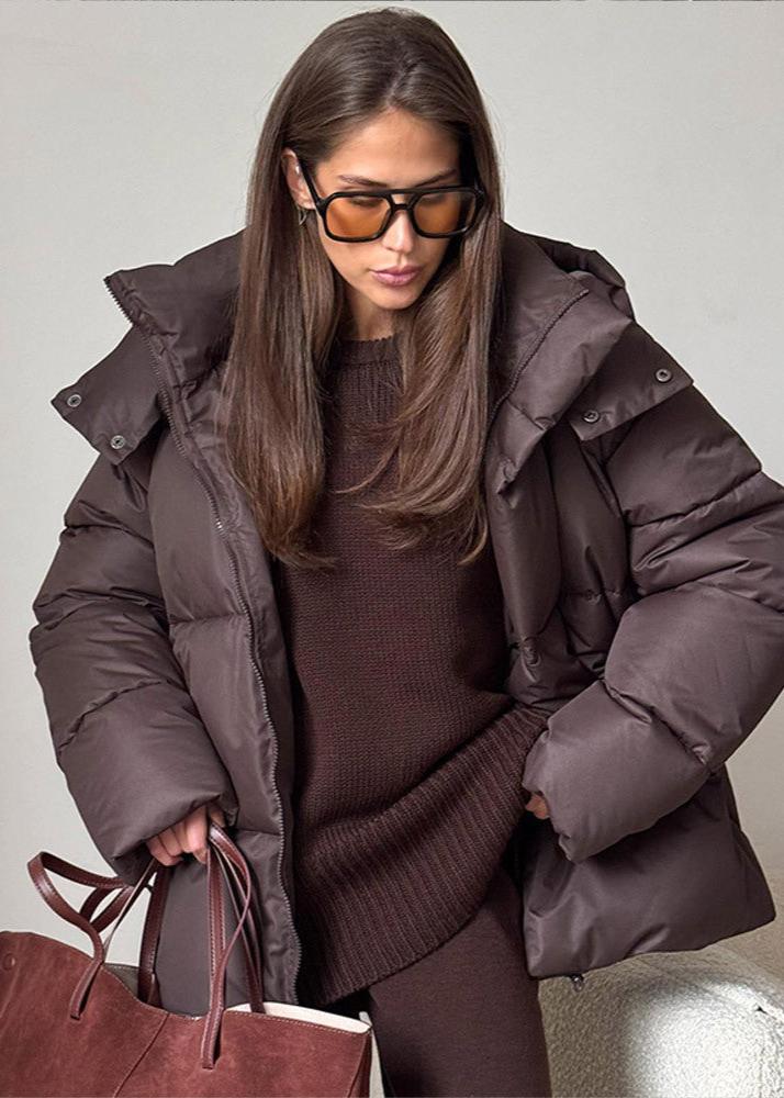 ZEYA - Sheila Detachable Hood Puffer Jacket