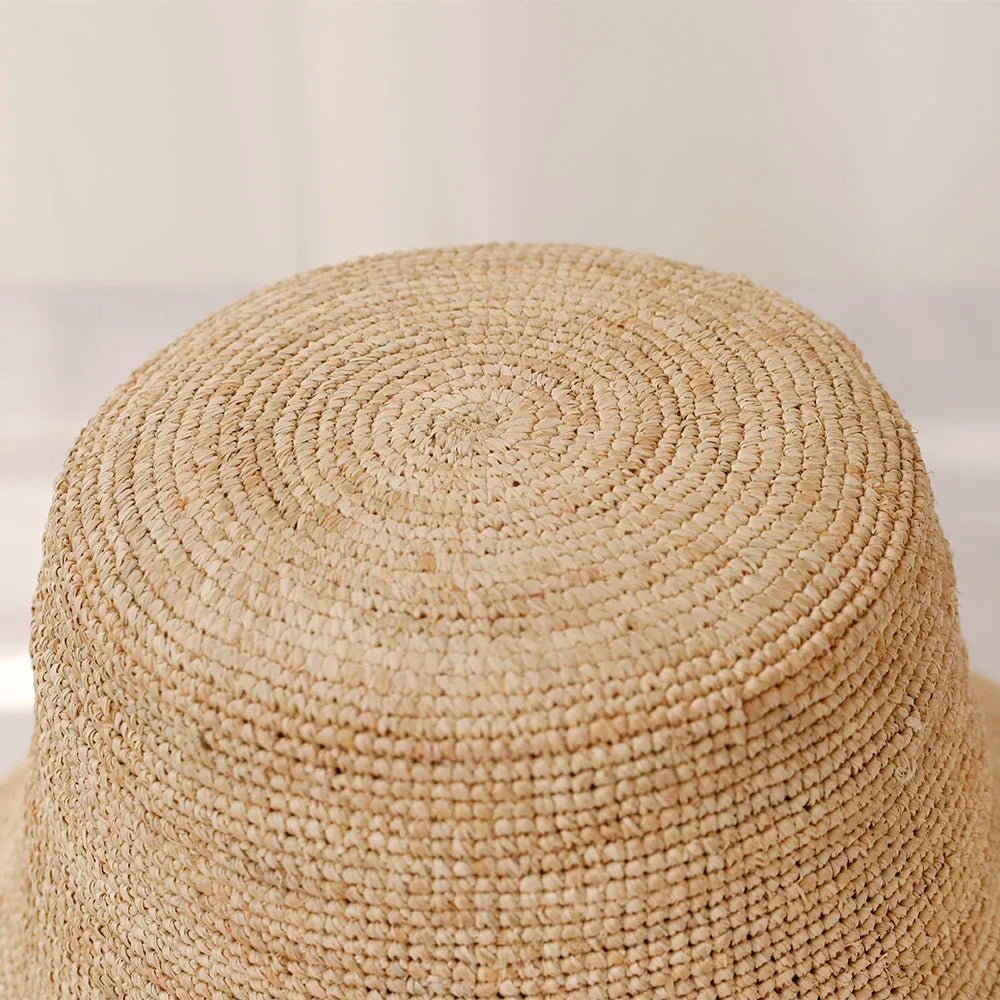 ZEYA - Sienna Raffia Bucket Hat