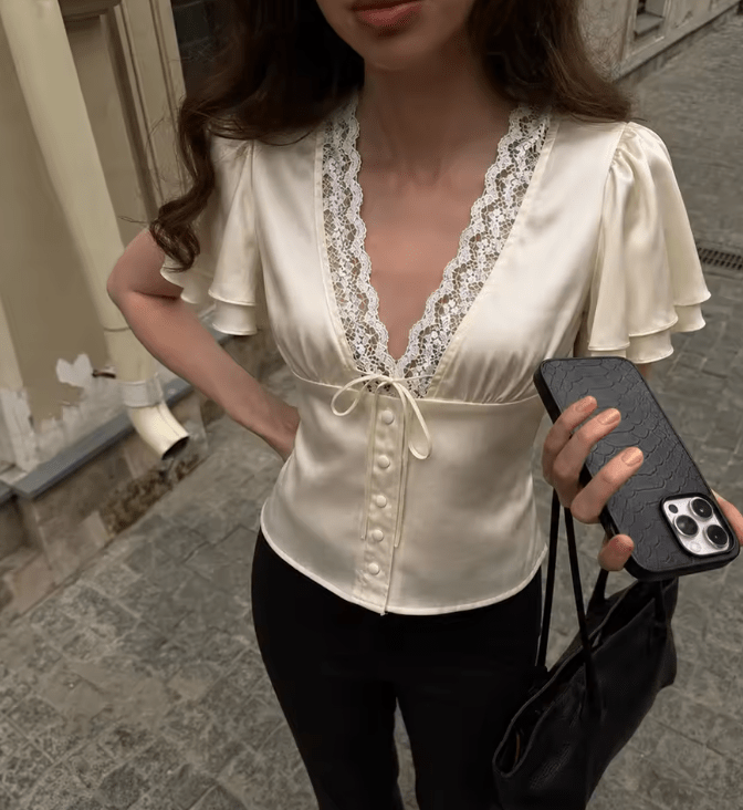 ZEYA - Sophia Silk Blouse