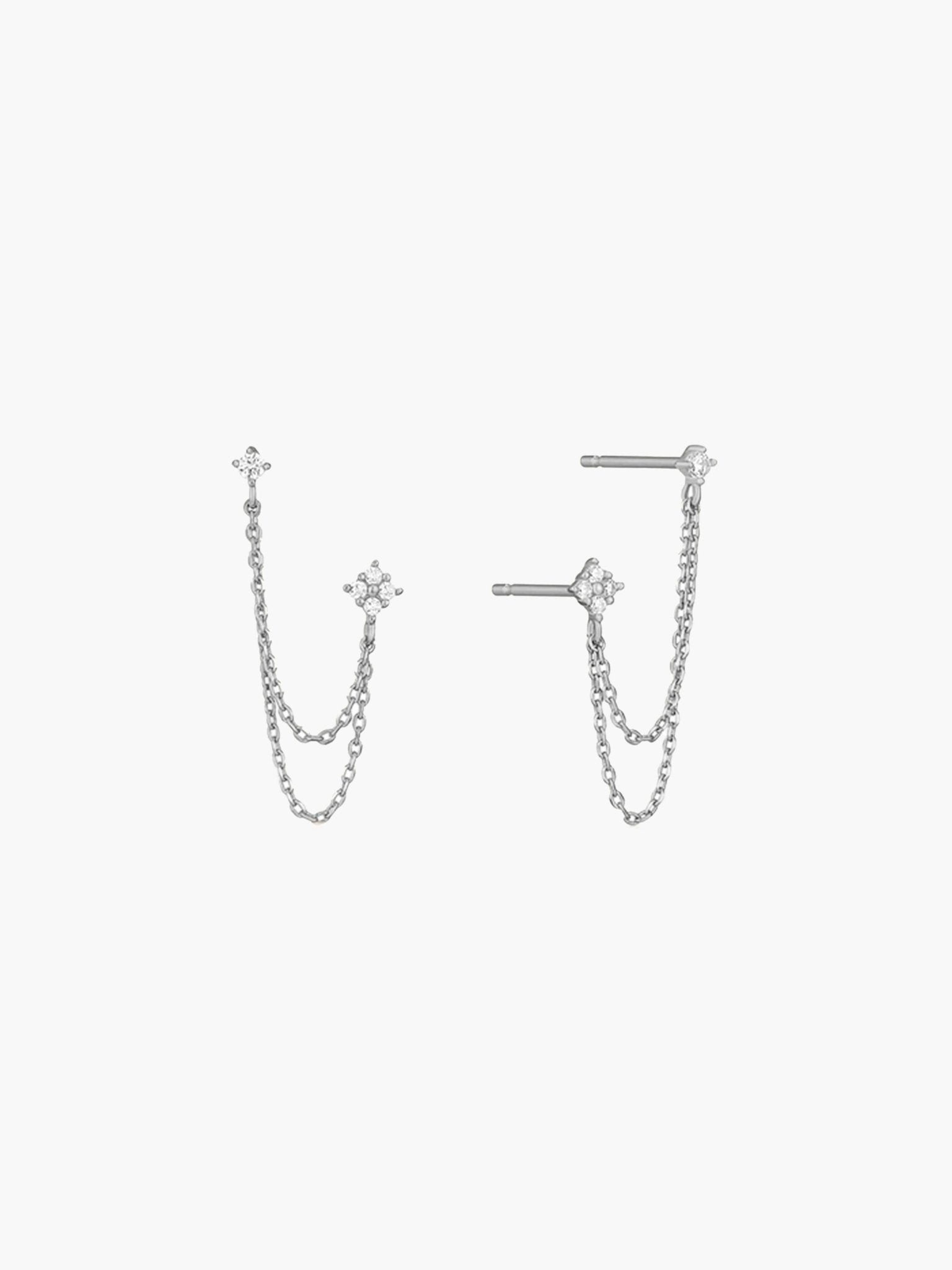 ZEYA - Suzane Chain Earrings