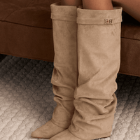 Teresa Slouchy Pointed Knæhøje Støvler