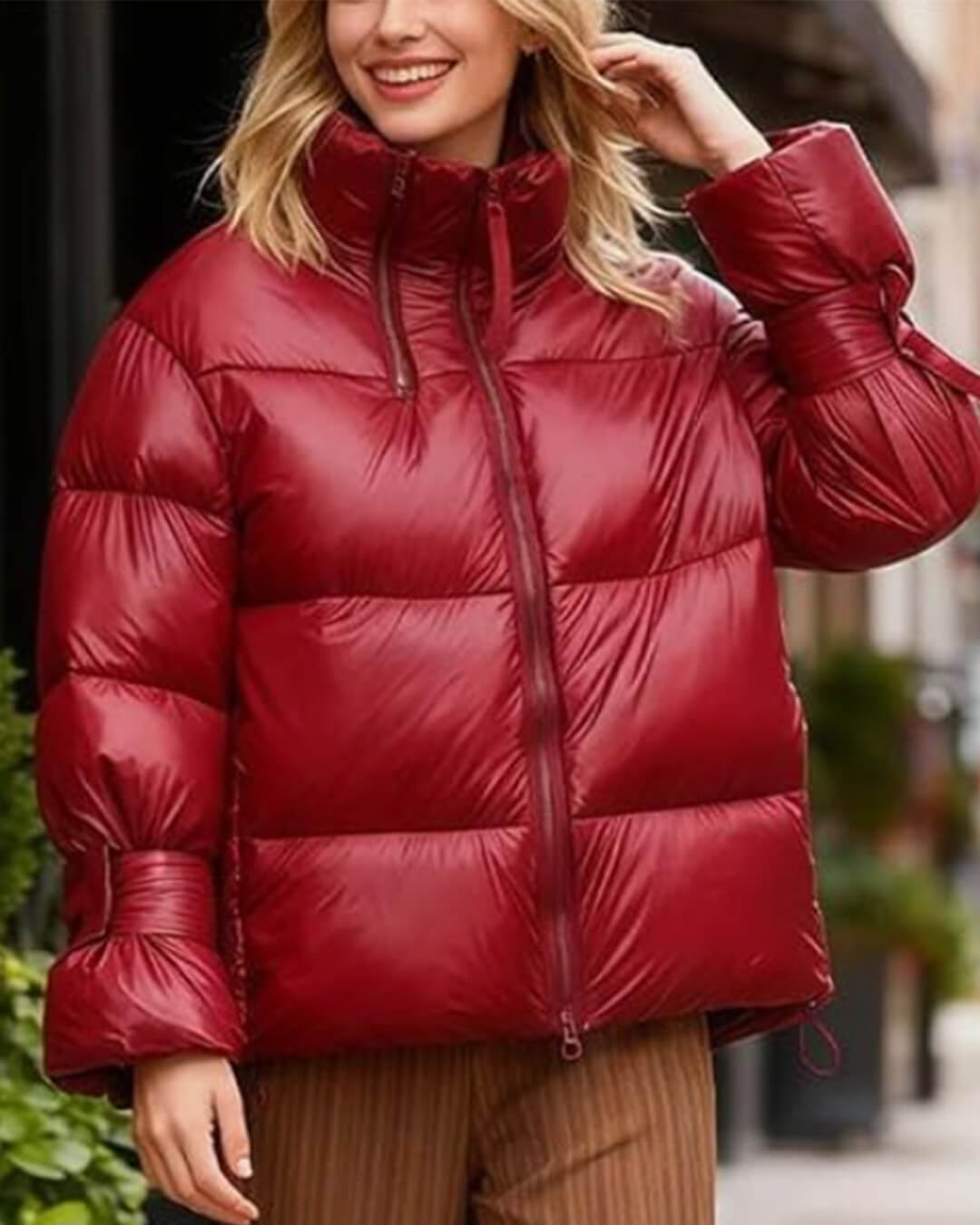 ZEYA - Tyla Shiny Puffer Jacket