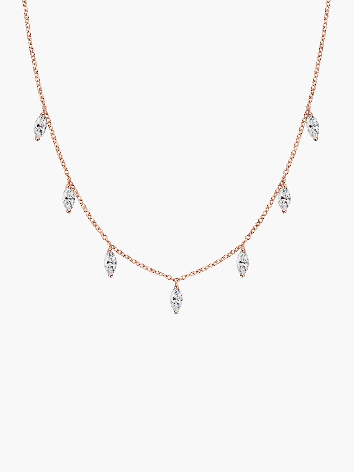 ZEYA - Vera Marquise Cut Necklace