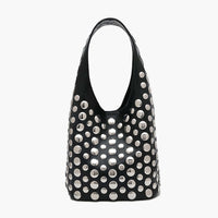 Zinnia Studded Bucket Bag