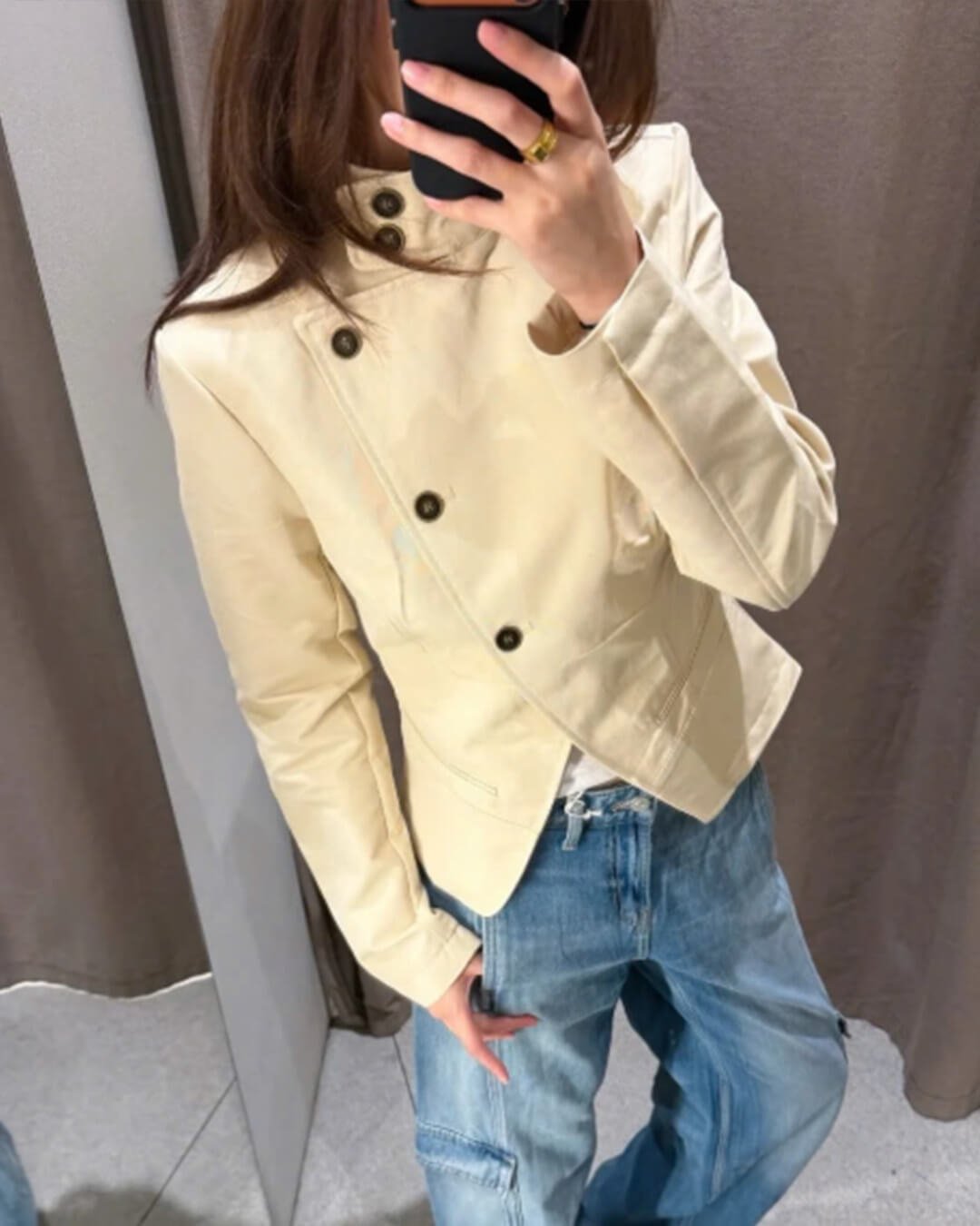 ZEYA - Zoe Double-Breasted Tailored Blazer