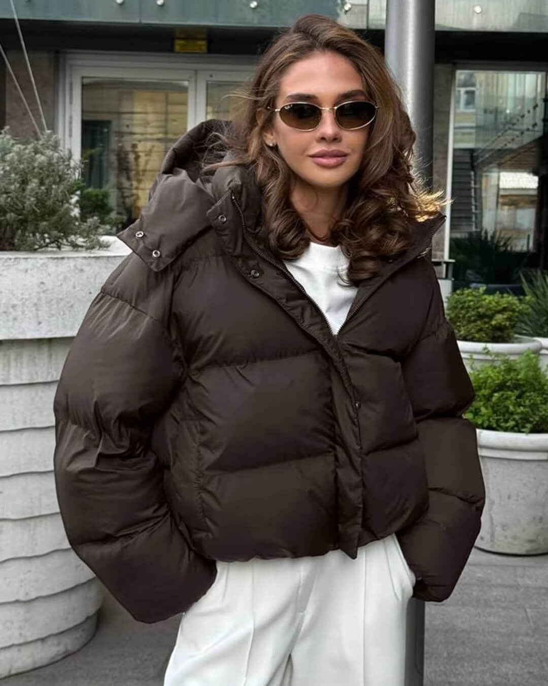 ZEYA - Zyna Hooded Puffer Jacket